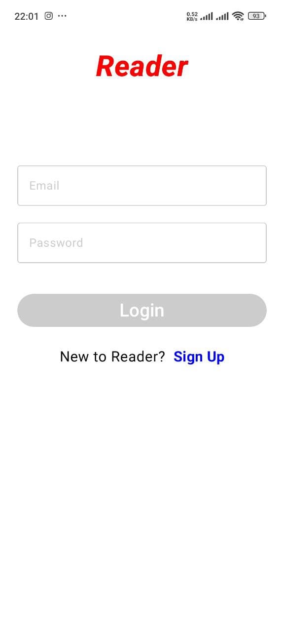 Reader App screenshot 2