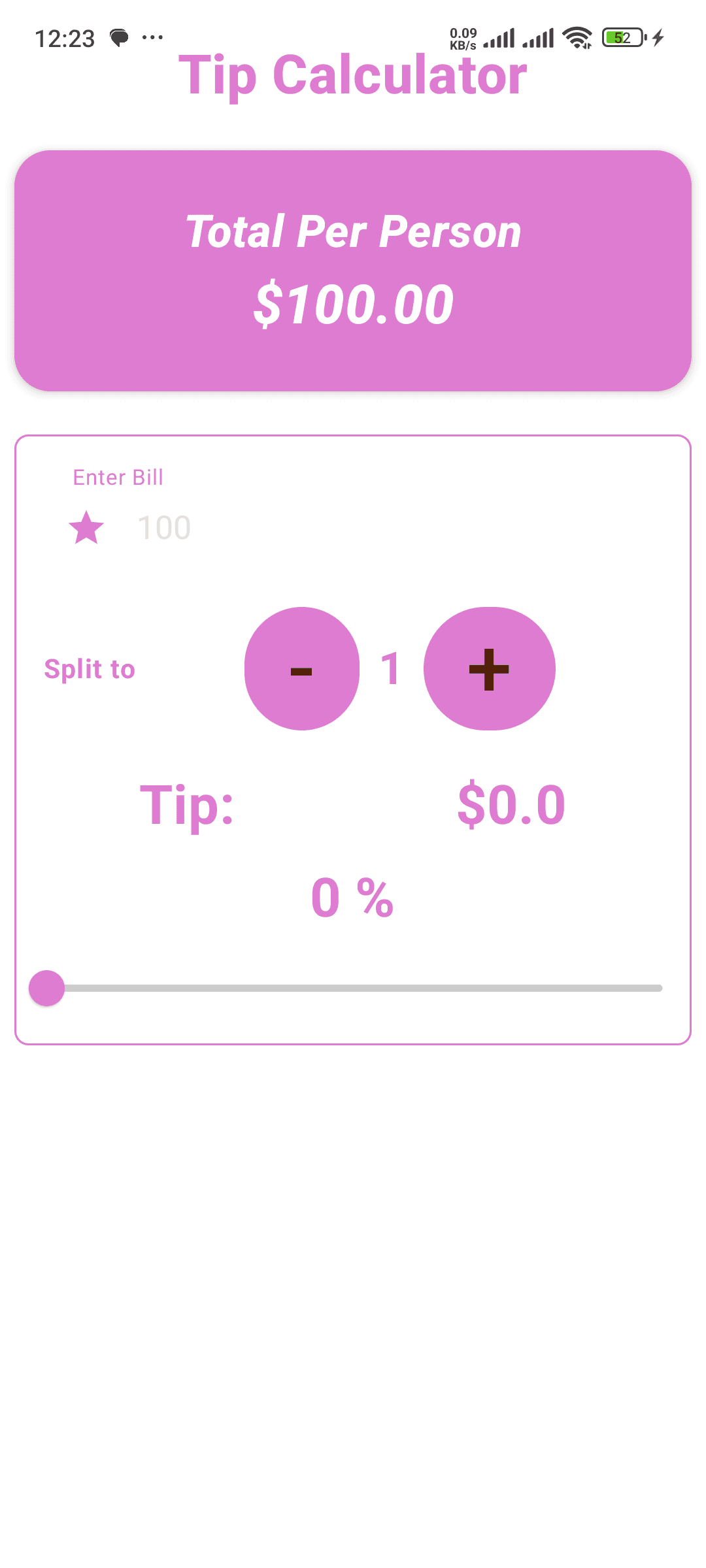 Tip Calculator screenshot 4