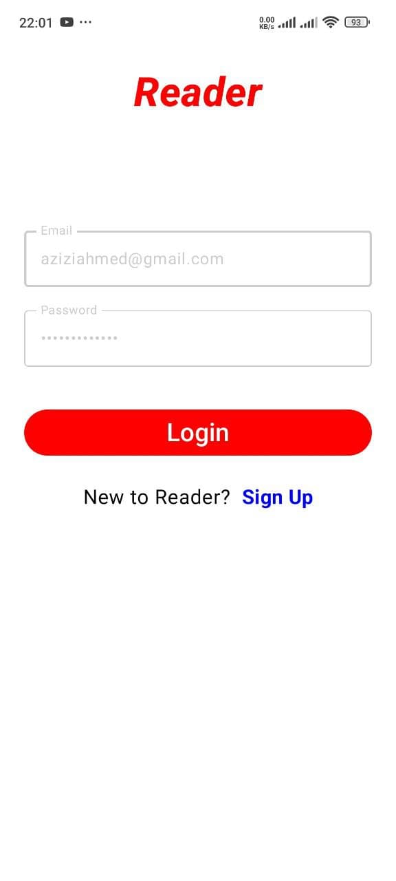 Reader App screenshot 1